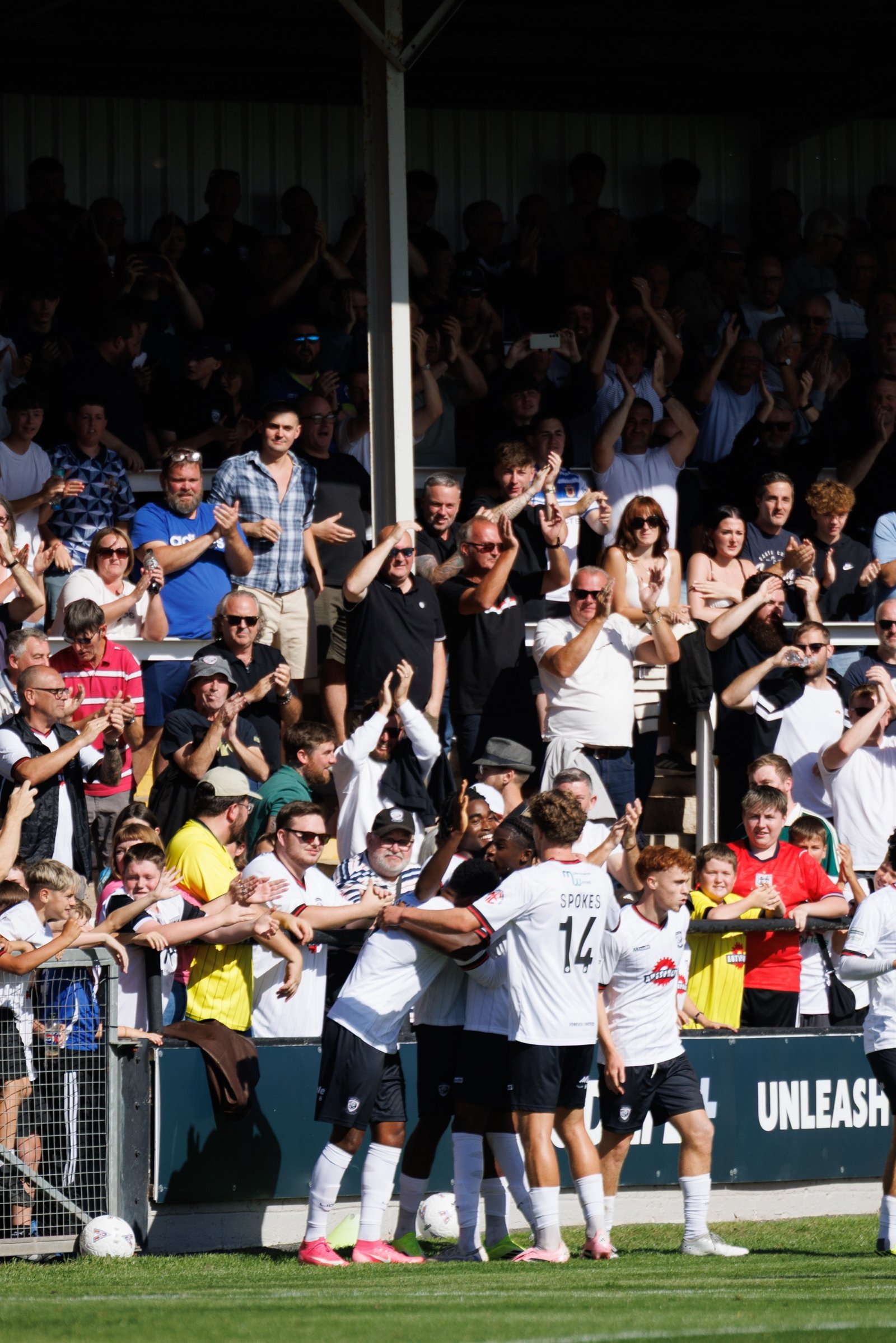 Hereford FC matchday photograph