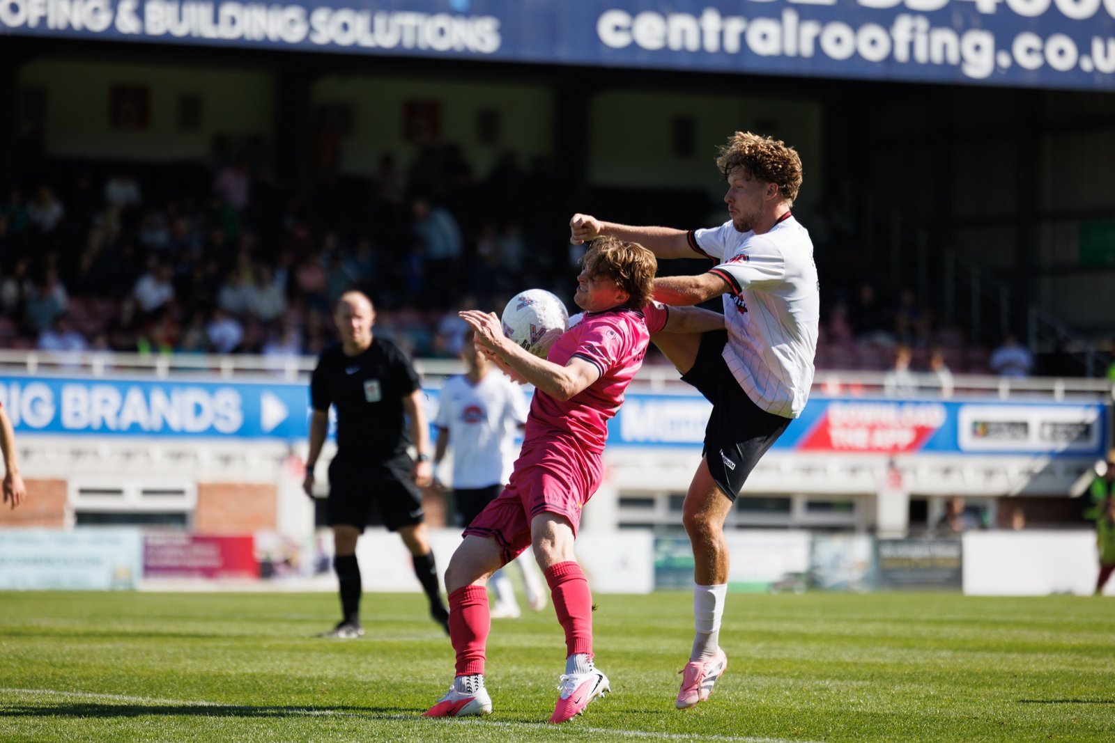 Hereford FC matchday photograph