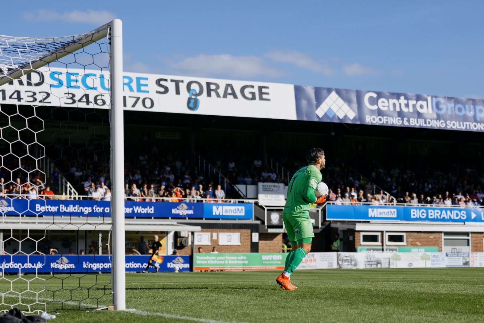 Hereford FC matchday photograph